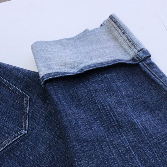 DESIGNER LYNN CANTIN BOYFRIEND CROP JEANS 12/31x26 🦋 - Picture 6 of 9